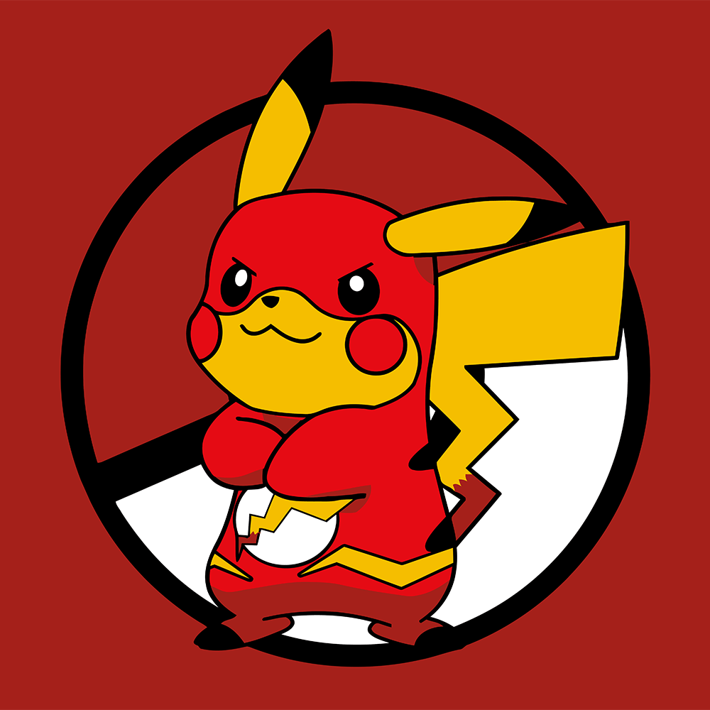 Pikachu Flash Pokemon Mousepad 420P36R - Mousepad Warehouse