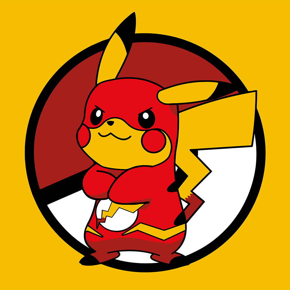 Pikachu Flash Pokemon Mousepad 420P36Y - Mousepad Warehouse