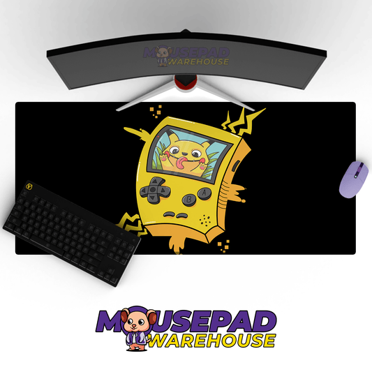 Pikachu Gameboy Pokemon Mousepad 420P32 - Mousepad Warehouse