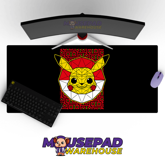 Pikachu Pokemon Mousepad 4205 - Mousepad Warehouse