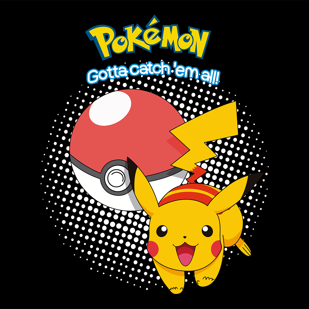 Pikachu Pokemon Mousepad 420P27 - Mousepad Warehouse