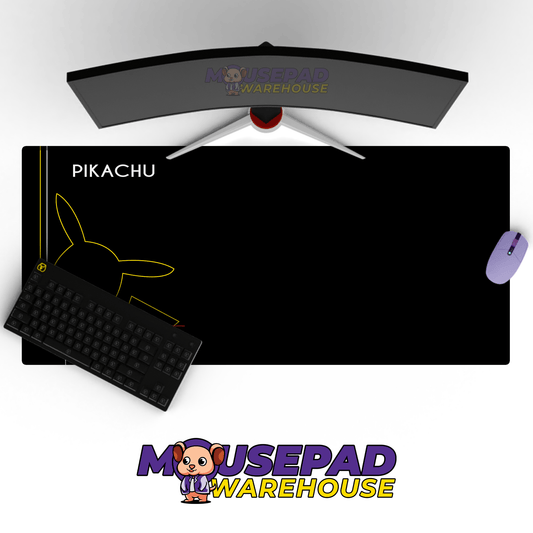 Pikachu Pokemon Mousepad 420P57 - Mousepad Warehouse