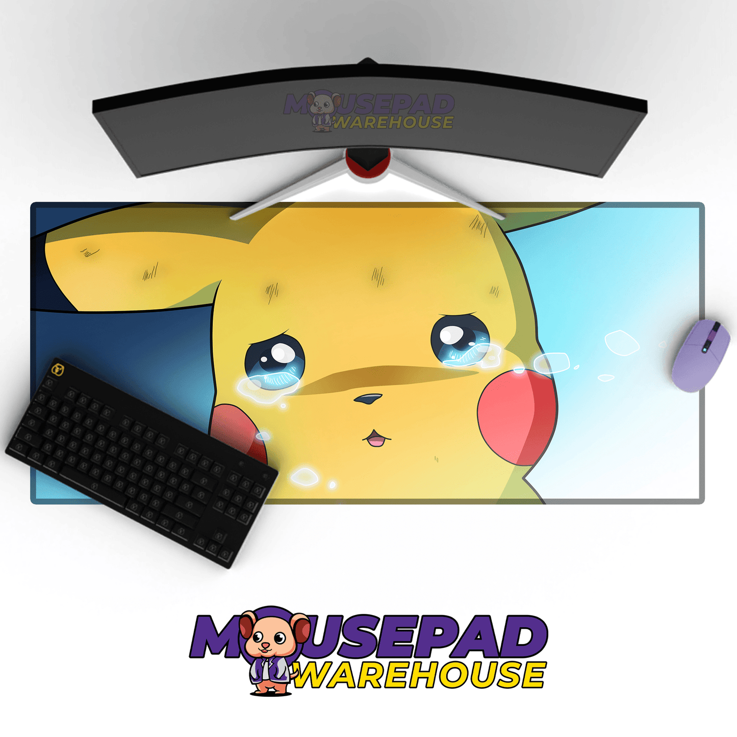 Pikachu Pokemon TV Show Mousepad 955113 - Mousepad Warehouse