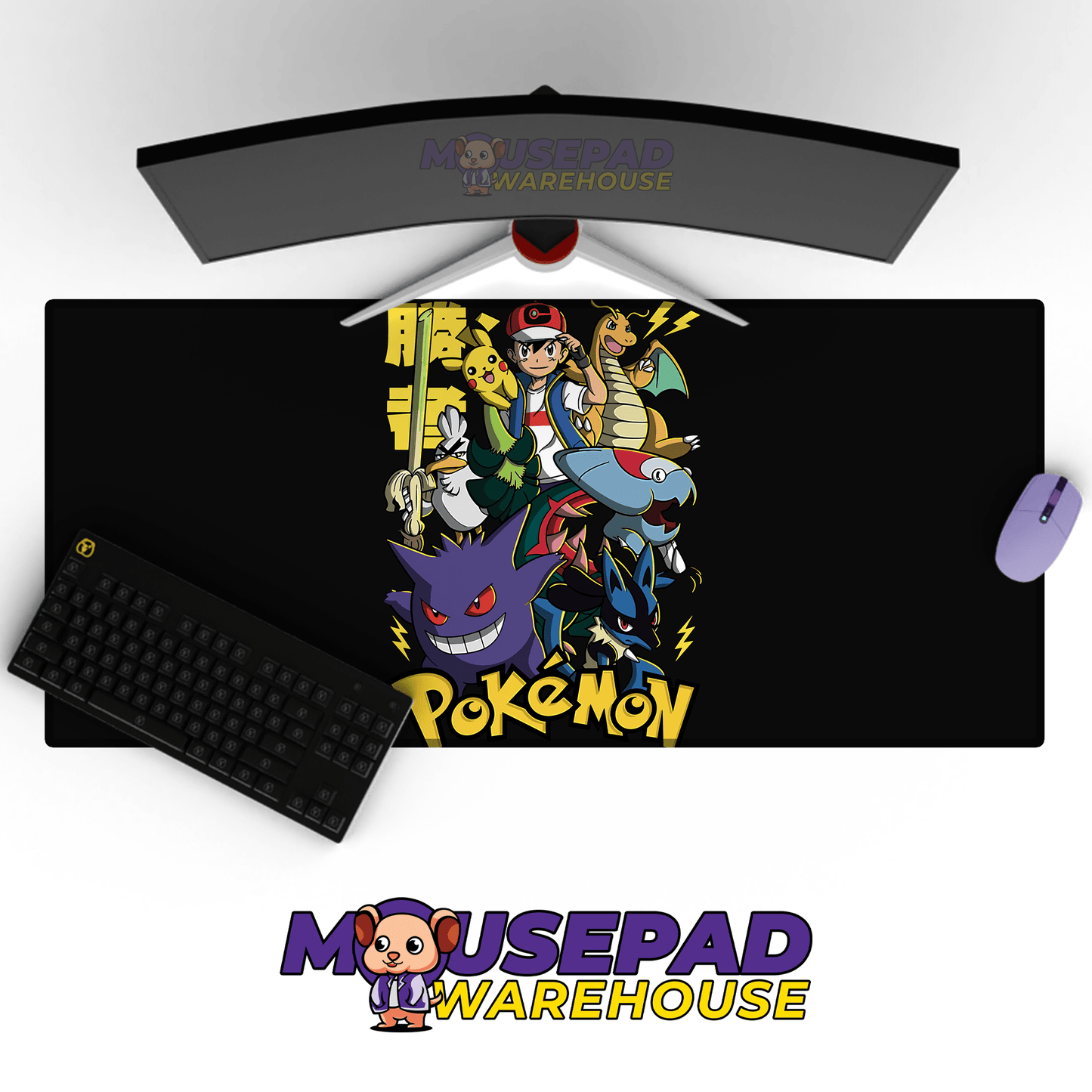 Pokemon Group Mousepad 420P11 - Mousepad Warehouse