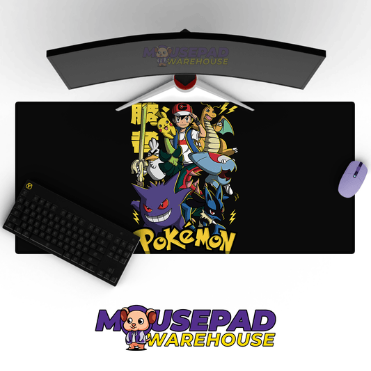 Pokemon Group Mousepad 420P11 - Mousepad Warehouse