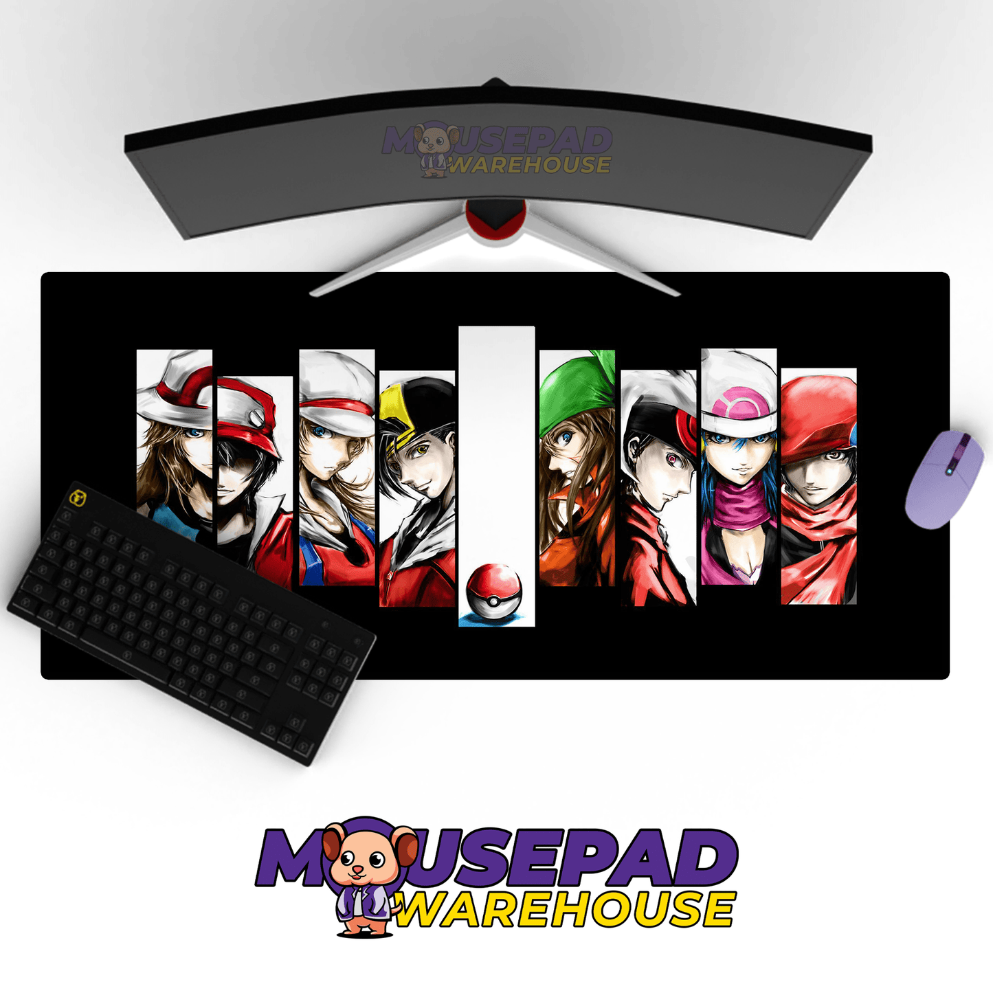 Pokemon TV Show Mousepad 206286 - Mousepad Warehouse