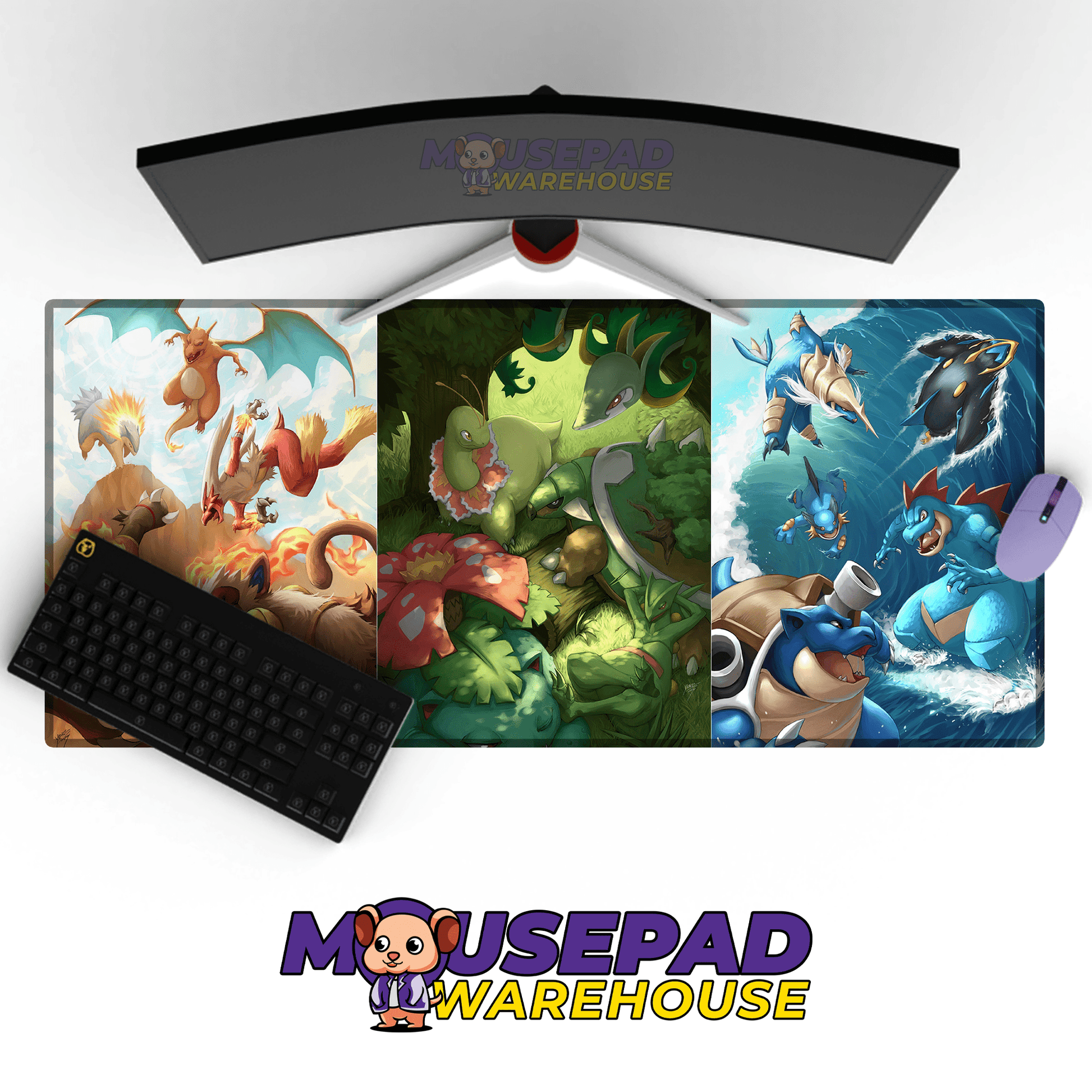 Pokemon TV Show Mousepad 235044 - Mousepad Warehouse