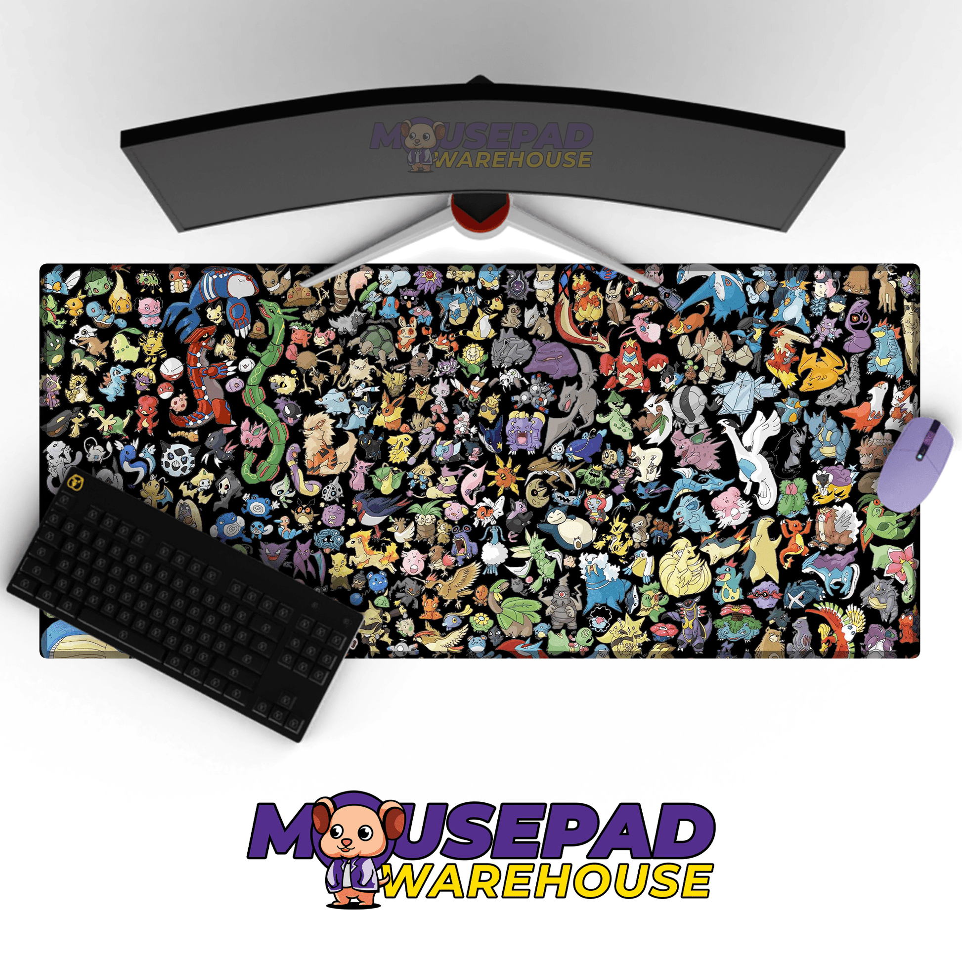 Pokemon TV Show Mousepad 312091 - Mousepad Warehouse