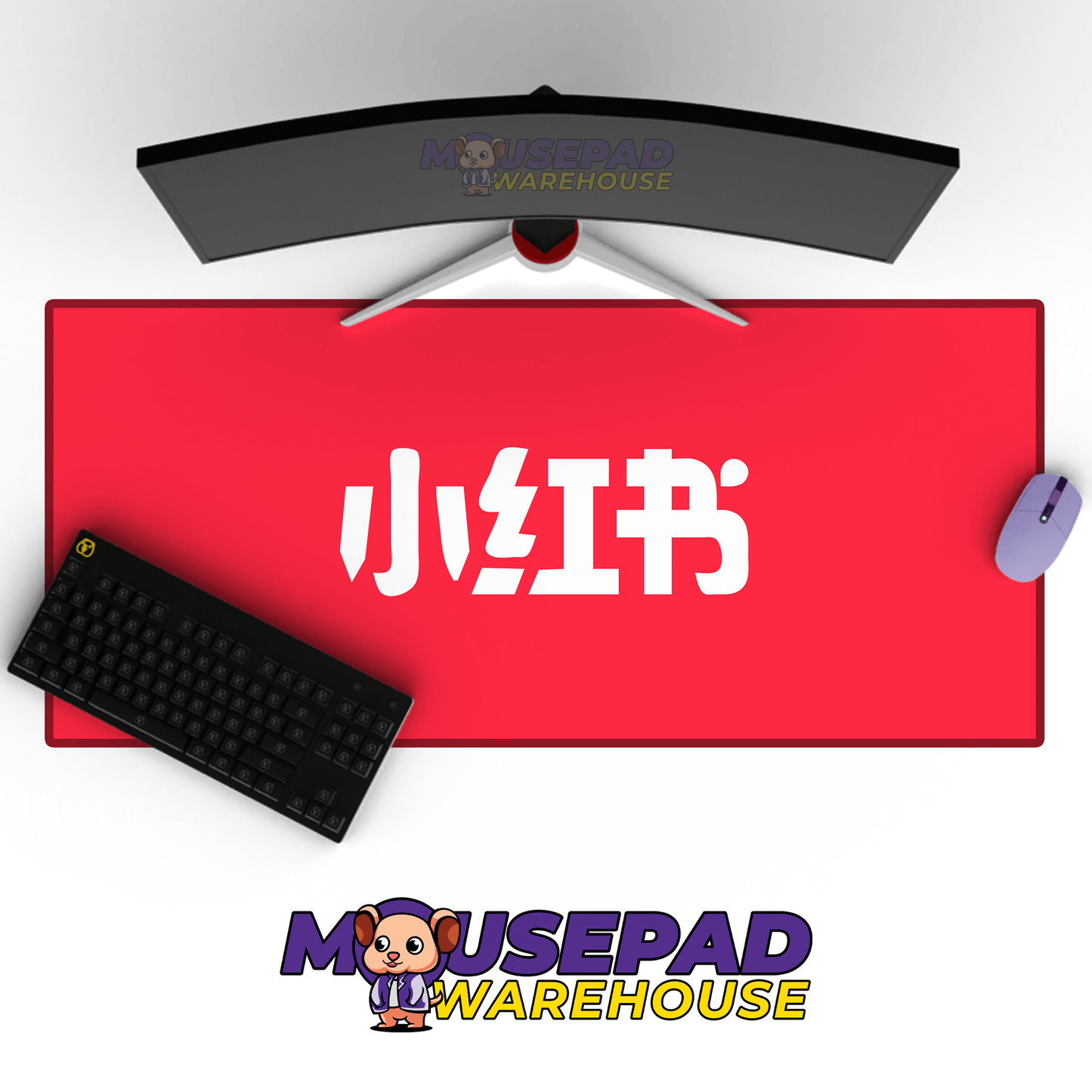 Red Note App 小红书 Mousepad - Mousepad Warehouse