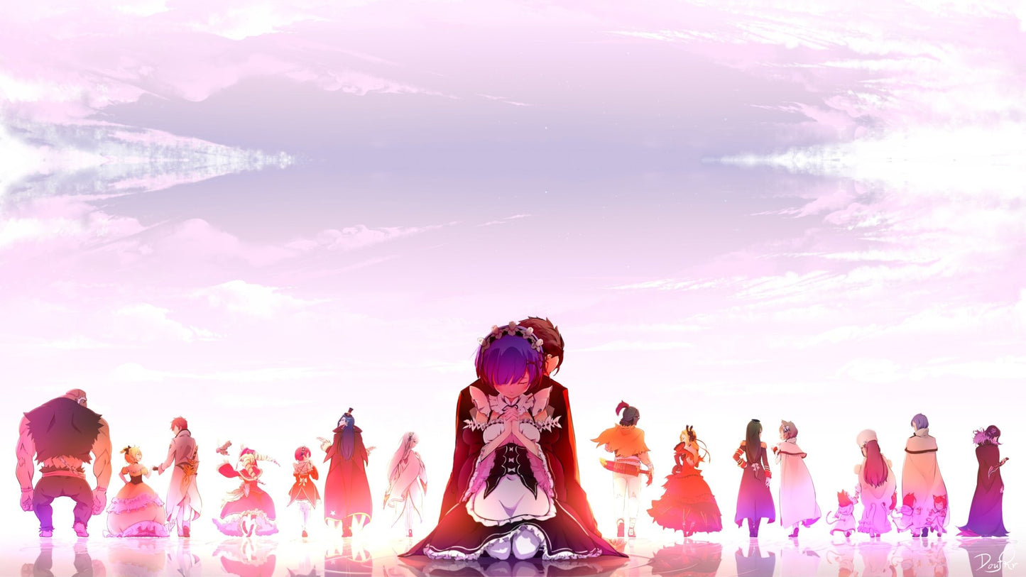 Re:Zero Starting Life in Another World Anime Mousepad 724058 - Mousepad Warehouse