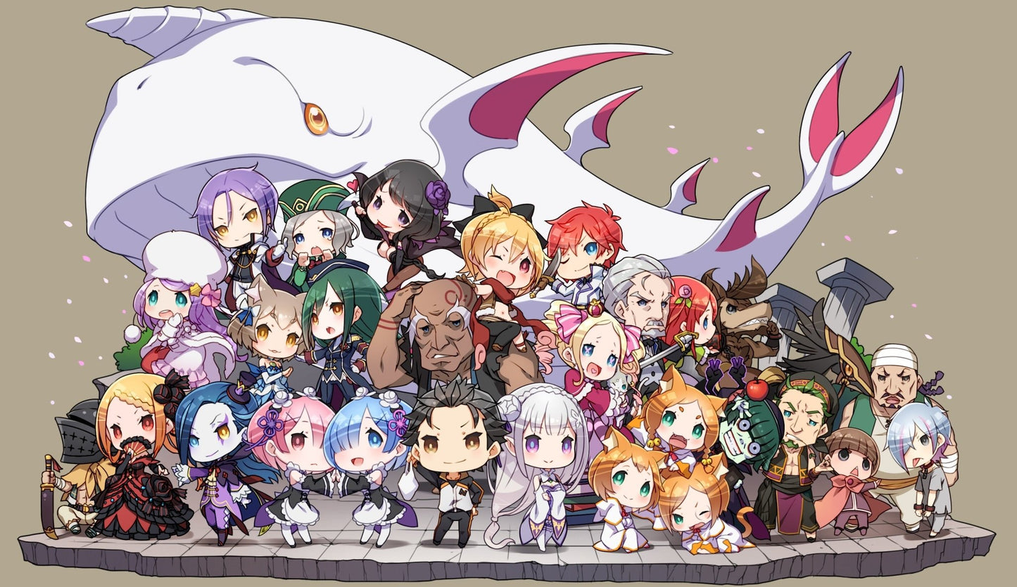 Re:Zero Starting Life in Another World Anime Mousepad 739418 - Mousepad Warehouse