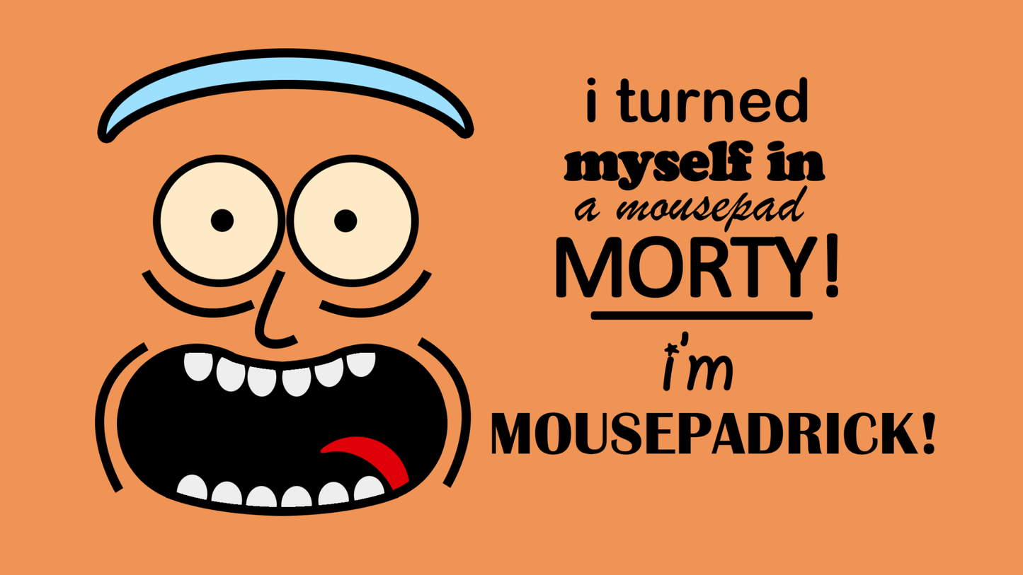 Rick and Morty TV Show Mousepad 878324 - 2 - Mousepad Warehouse