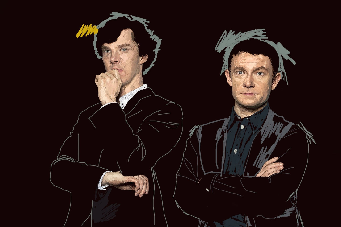 Sherlock TV Show Mousepad 1037211 - Mousepad Warehouse