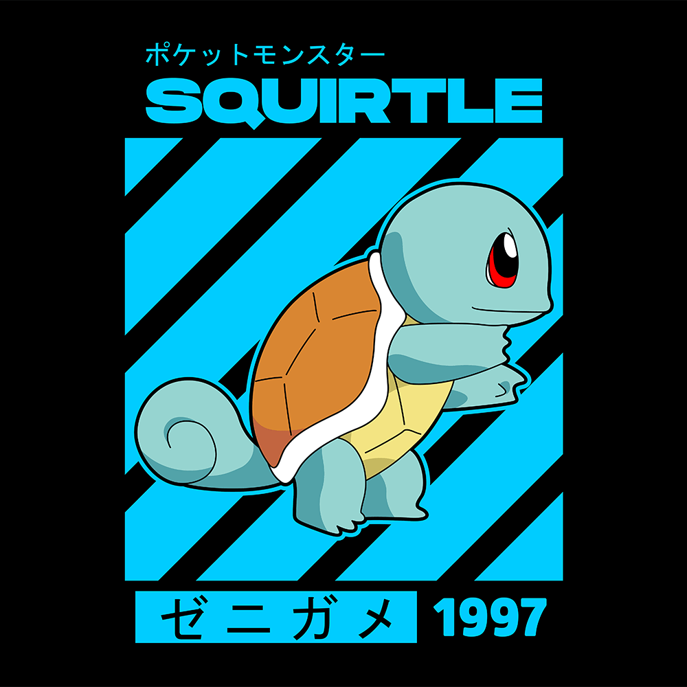 Squirtle Pokemon Mousepad 4201 - 1 - Mousepad Warehouse