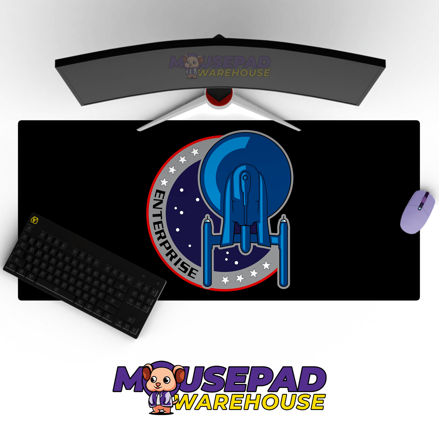 Star Trek TV Show Mousepad 554790 - Mousepad Warehouse
