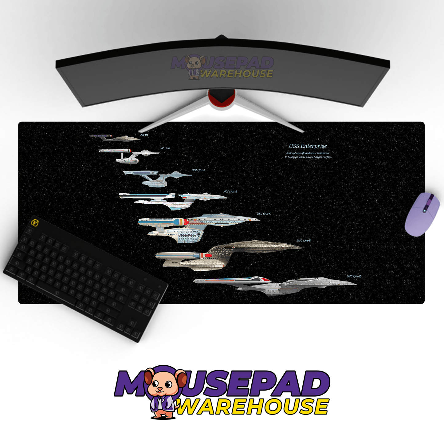 Star Trek TV Show Mousepad 574978 - Mousepad Warehouse