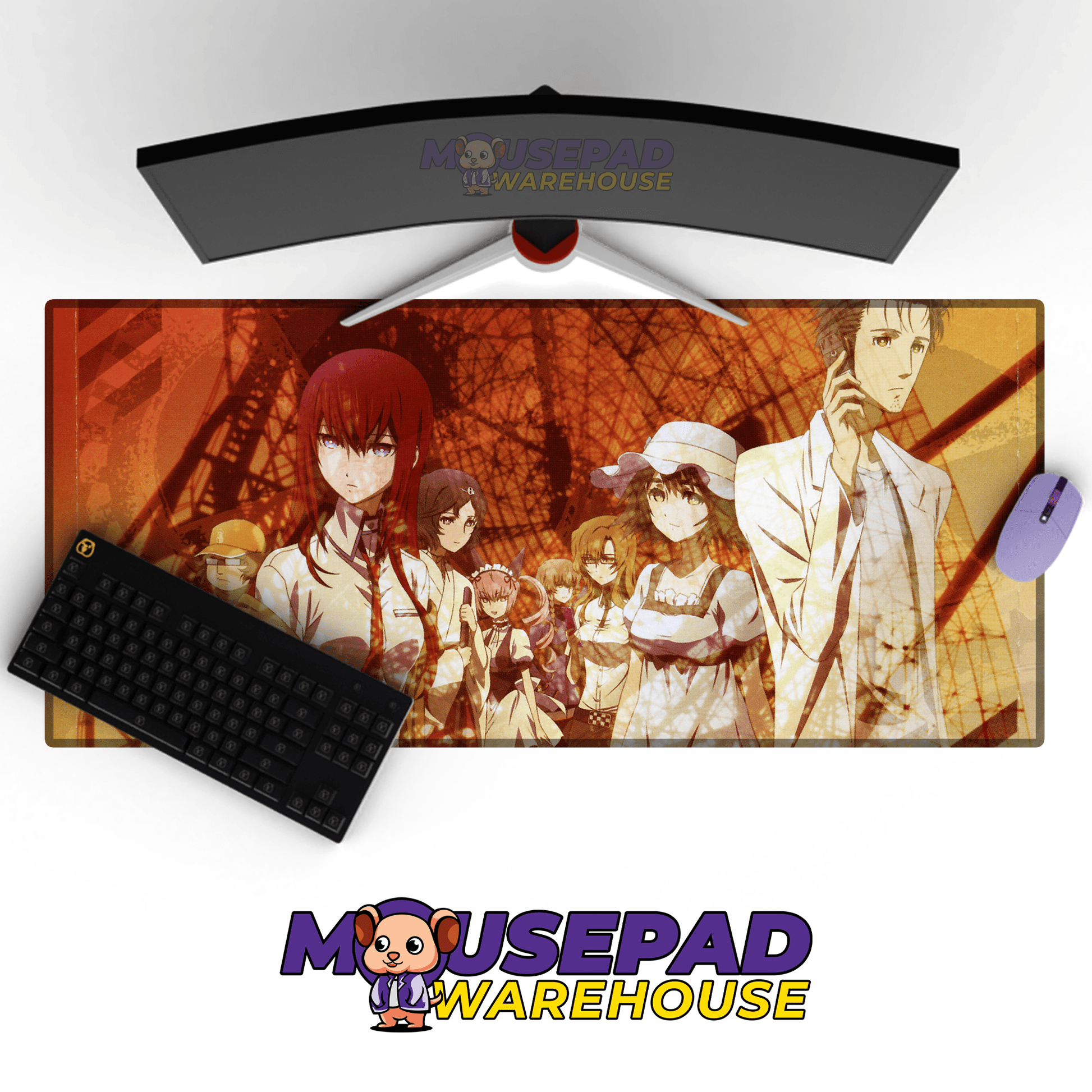 Steins Gate Anime Mousepad 165150 - Mousepad Warehouse