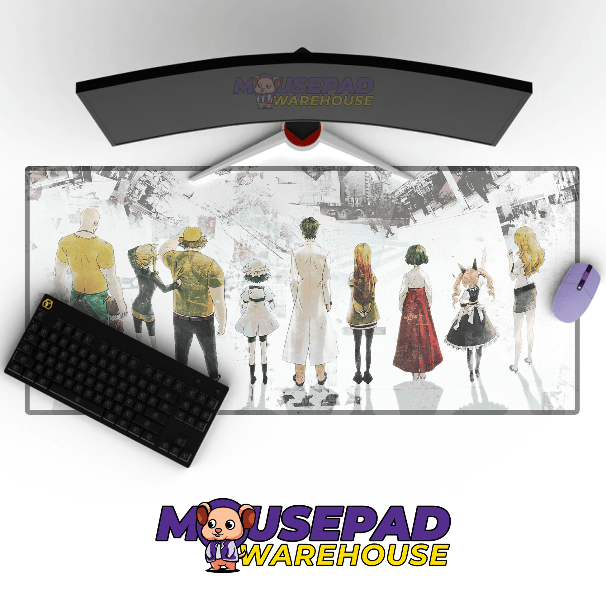 Steins Gate Anime Mousepad 245210 - Mousepad Warehouse