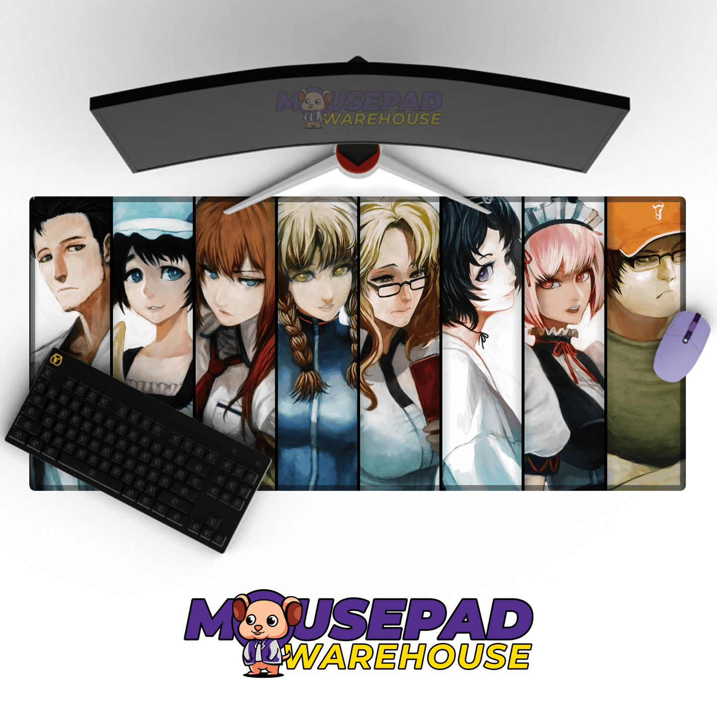 Steins Gate Anime Mousepad 344617 - Mousepad Warehouse
