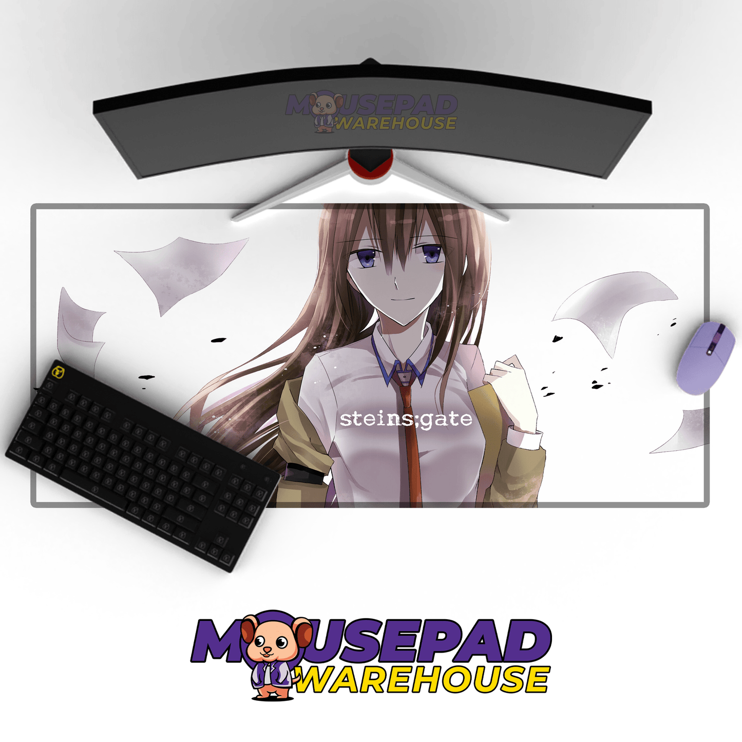 Steins Gate Anime Mousepad 344634 - Mousepad Warehouse