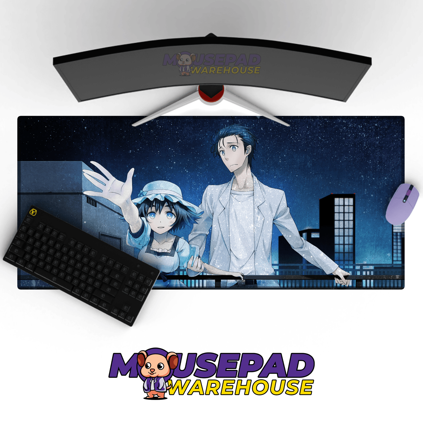 Steins Gate Anime Mousepad 344652 - Mousepad Warehouse
