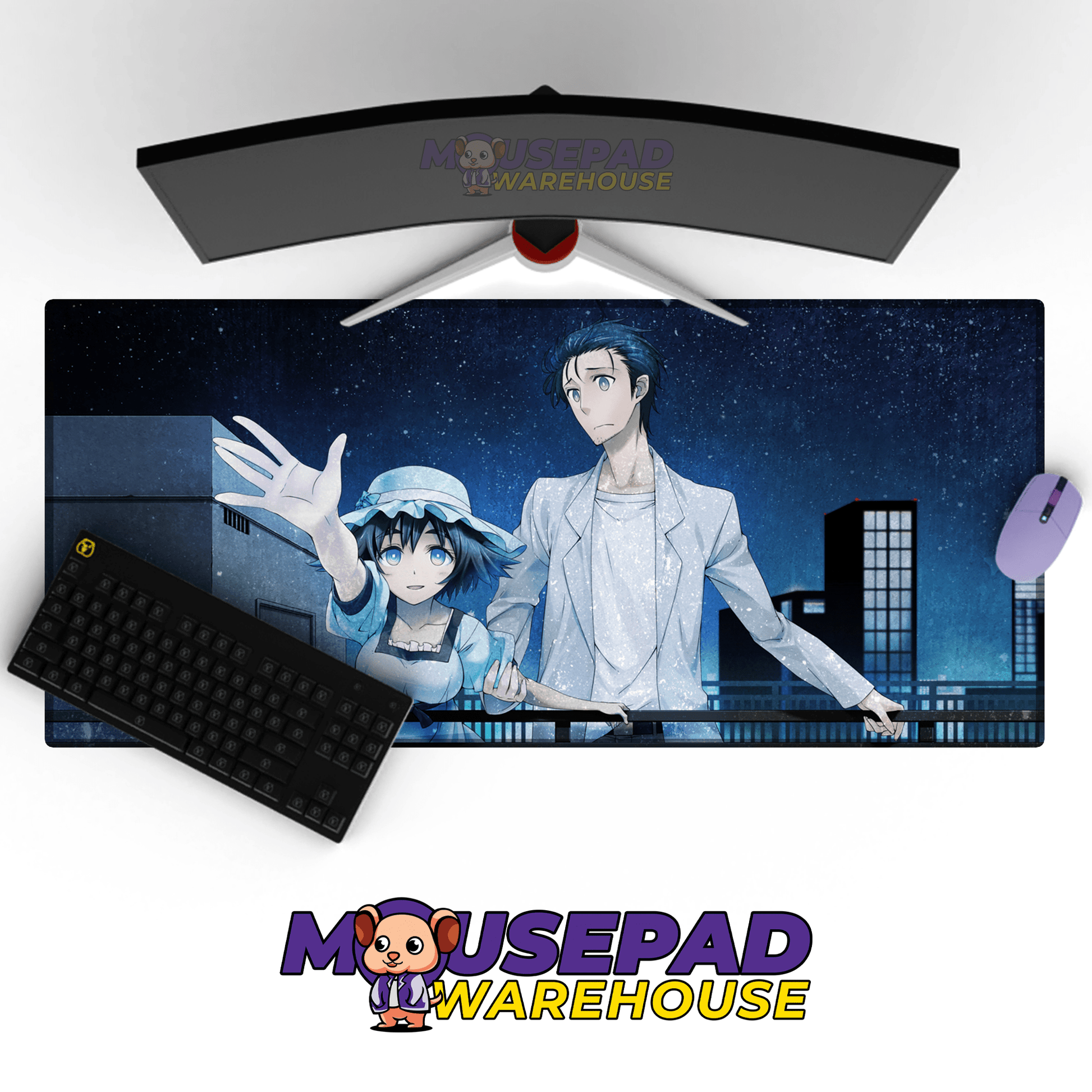 Steins Gate Anime Mousepad 344652 - Mousepad Warehouse