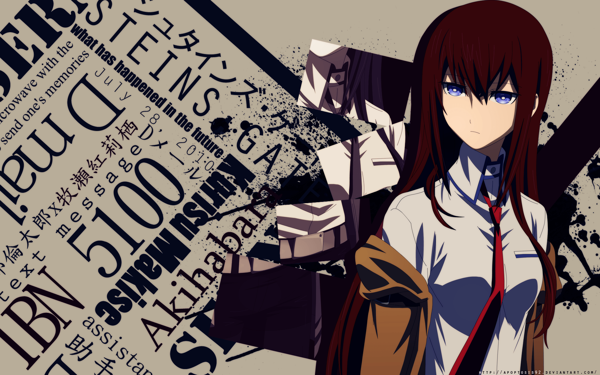 Steins Gate Anime Mousepad 344967 - Mousepad Warehouse