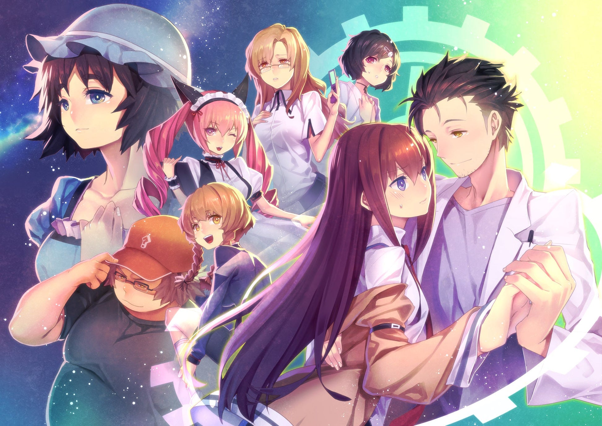 Steins Gate Anime Mousepad 344969 - Mousepad Warehouse