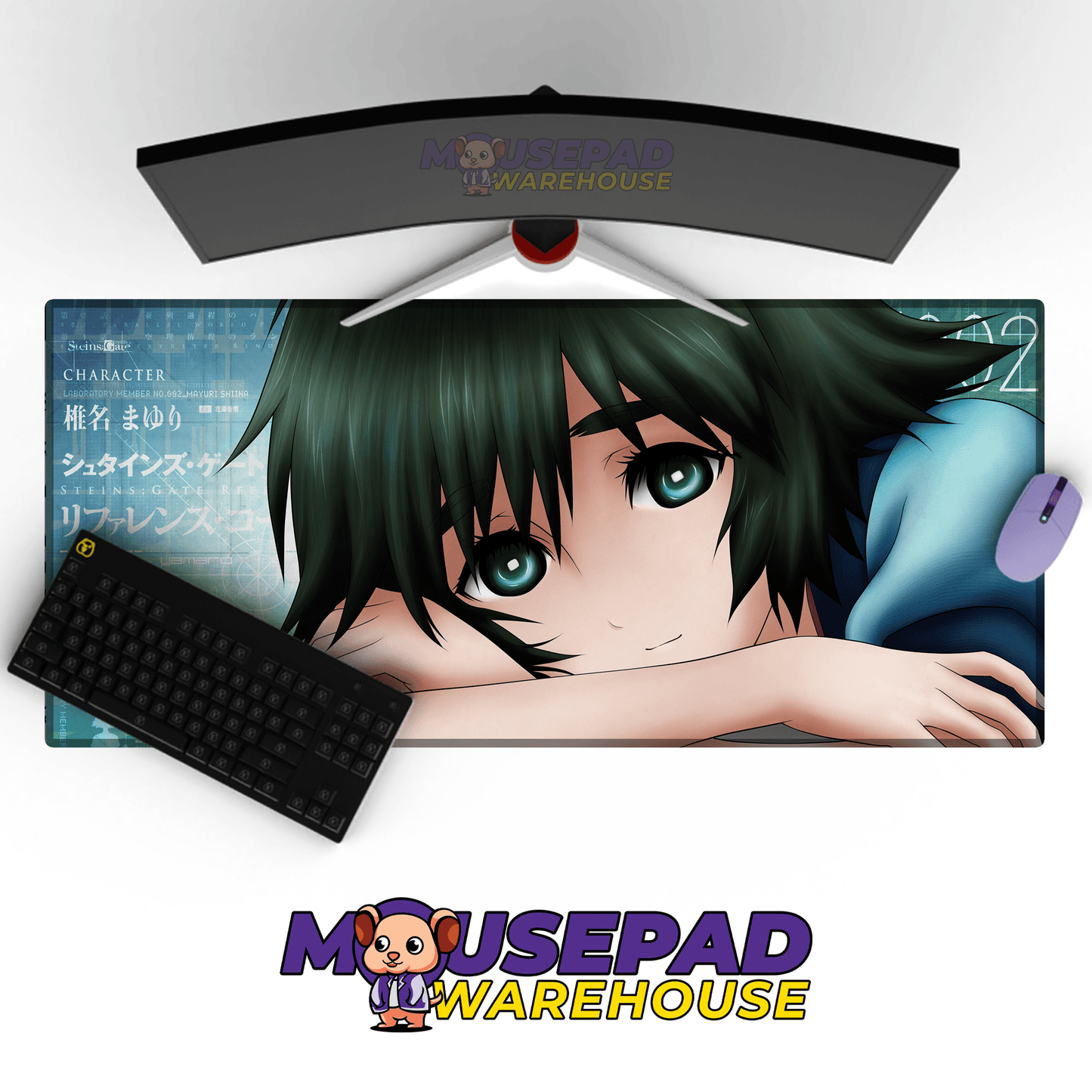 Steins Gate Anime Mousepad 345018 - Mousepad Warehouse