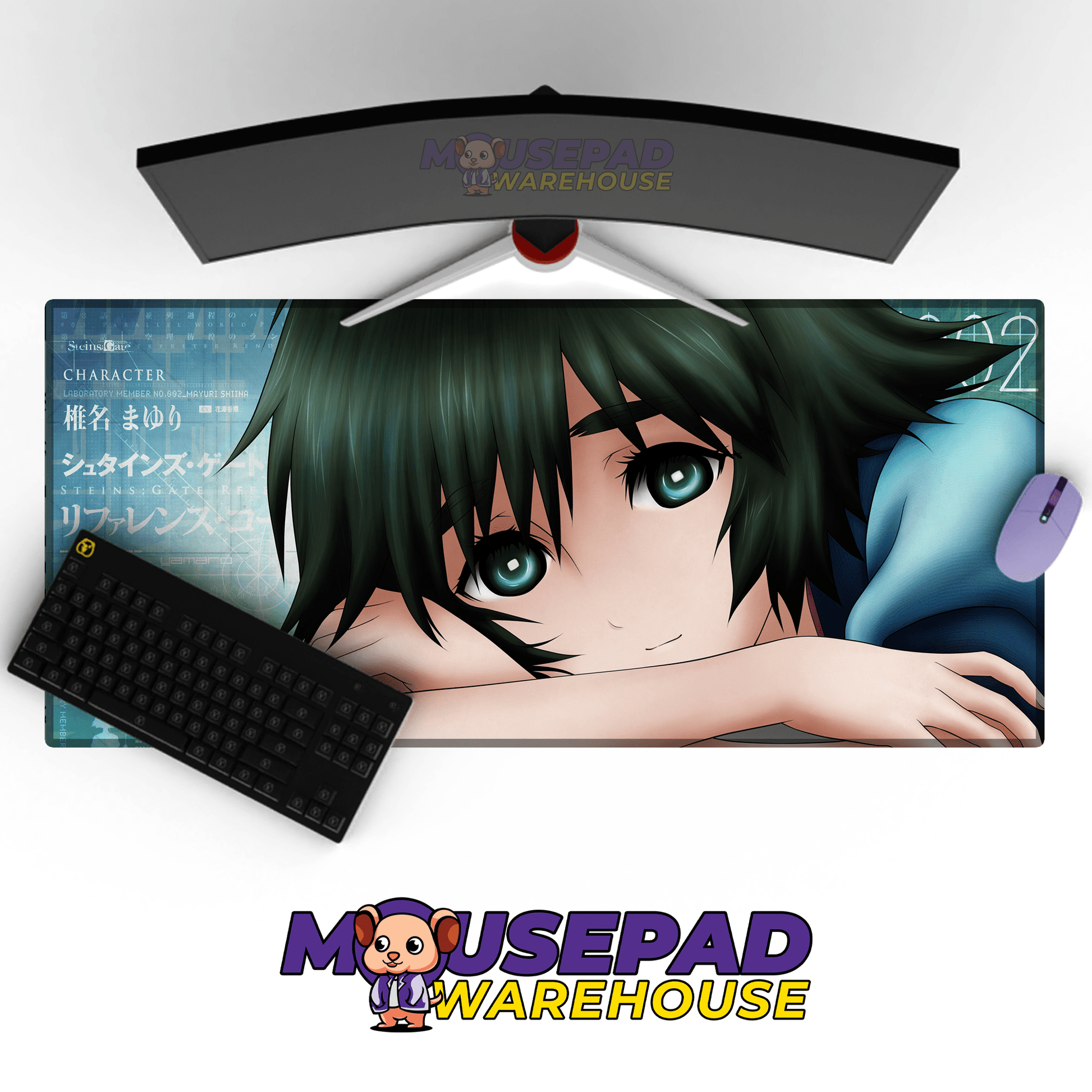 Steins Gate Anime Mousepad 345018 - Mousepad Warehouse