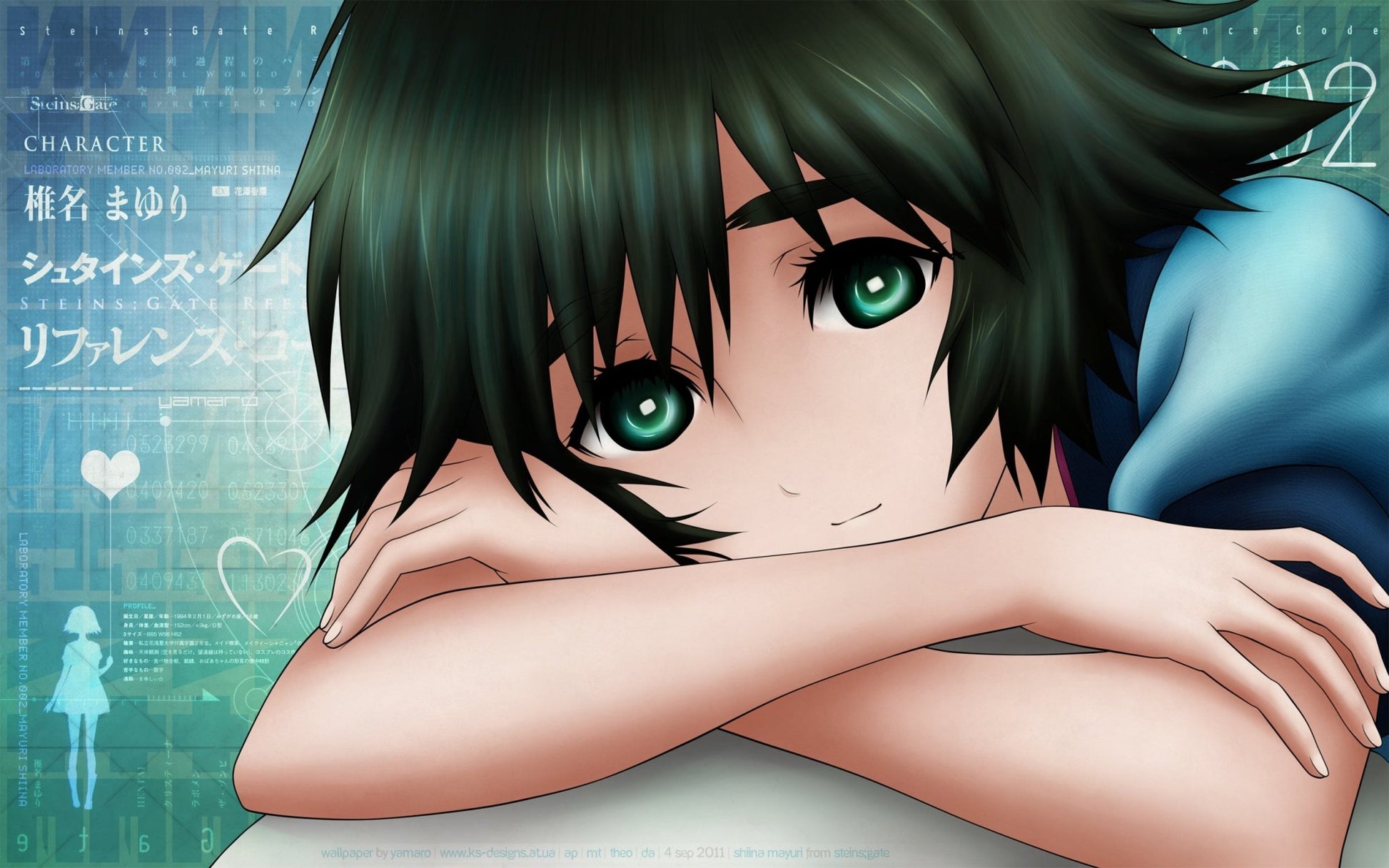 Steins Gate Anime Mousepad 345018 - Mousepad Warehouse