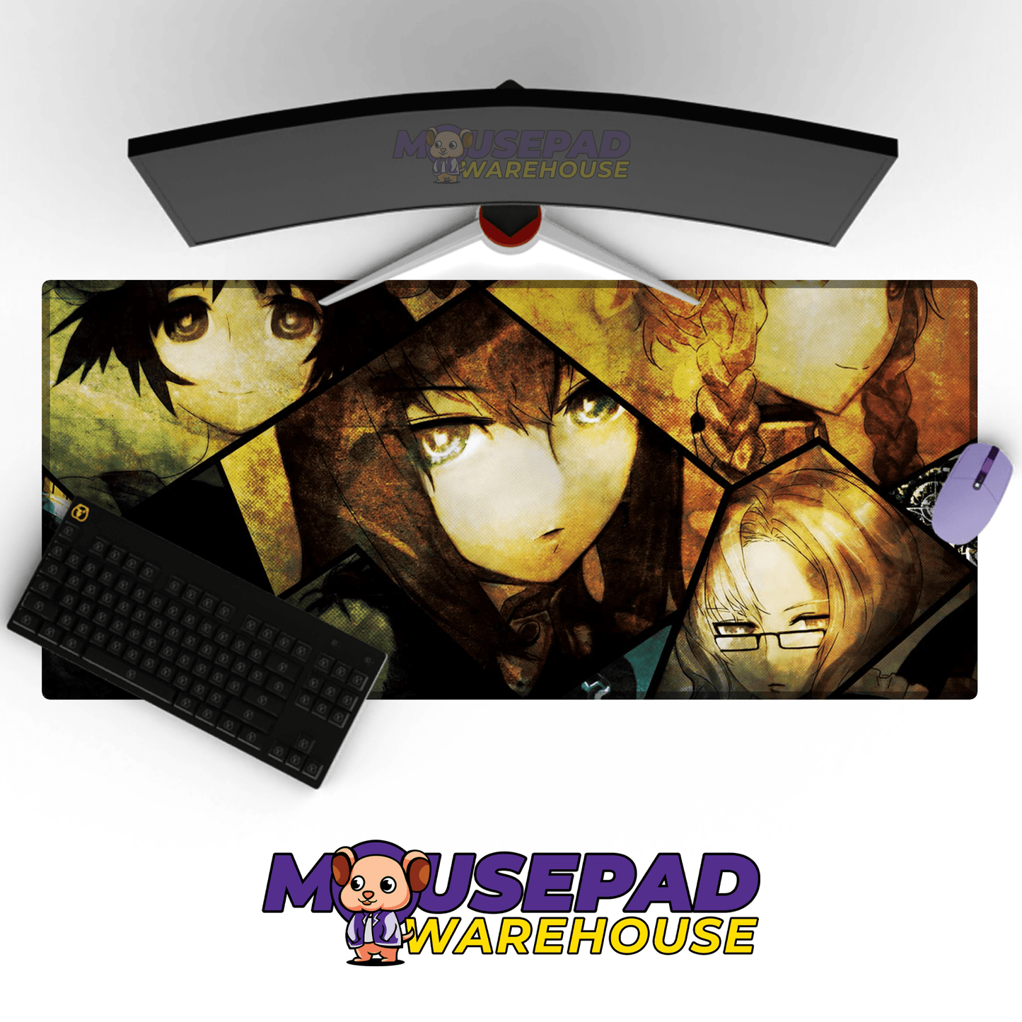 Steins Gate Anime Mousepad 345052 - Mousepad Warehouse