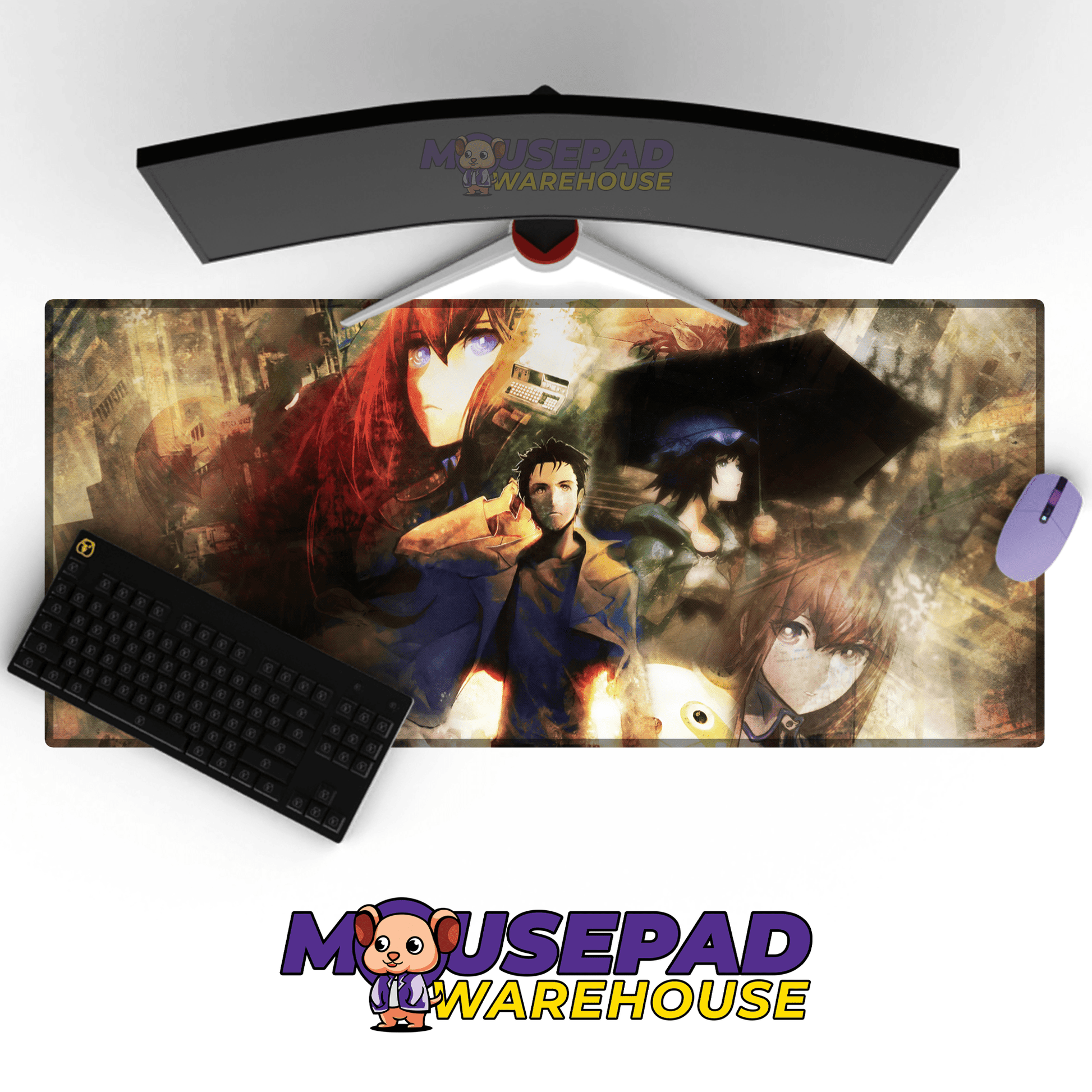Steins Gate Anime Mousepad 345057 - Mousepad Warehouse