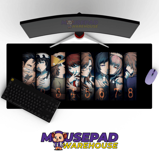 Steins Gate Anime Mousepad 353759 - Mousepad Warehouse