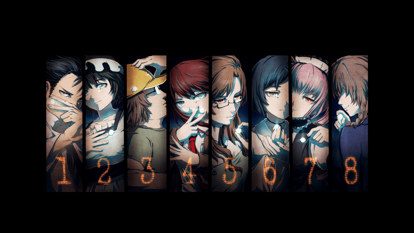 Steins Gate Anime Mousepad 353759 - Mousepad Warehouse