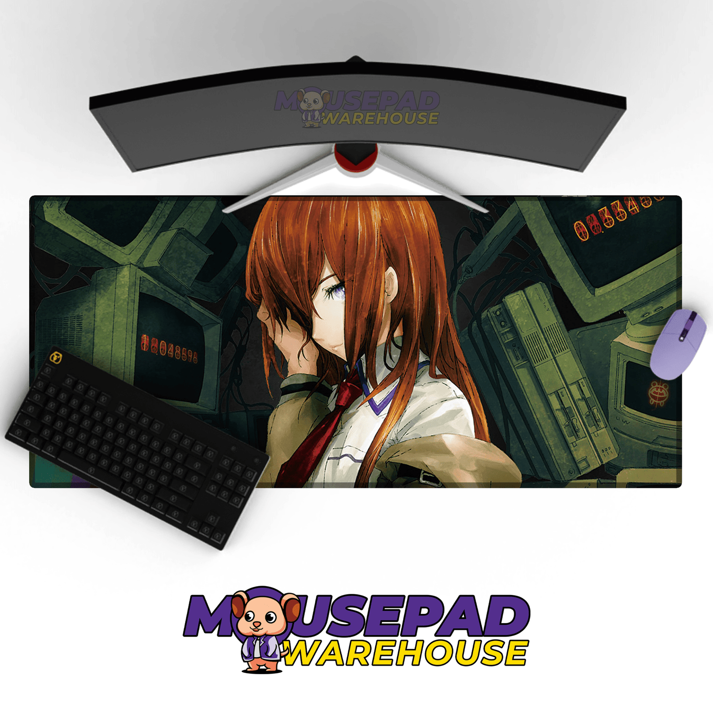 Steins Gate Anime Mousepad 589395 - Mousepad Warehouse