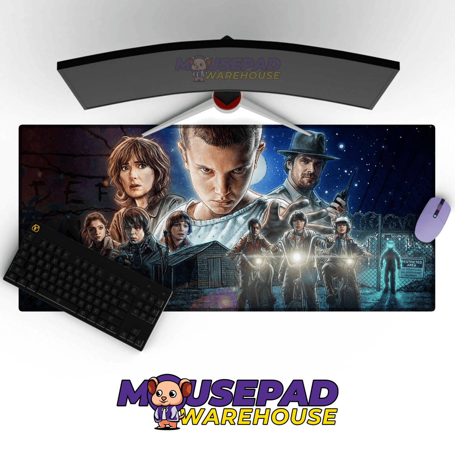 Stranger Things TV Show Mousepad 878704 - Mousepad Warehouse