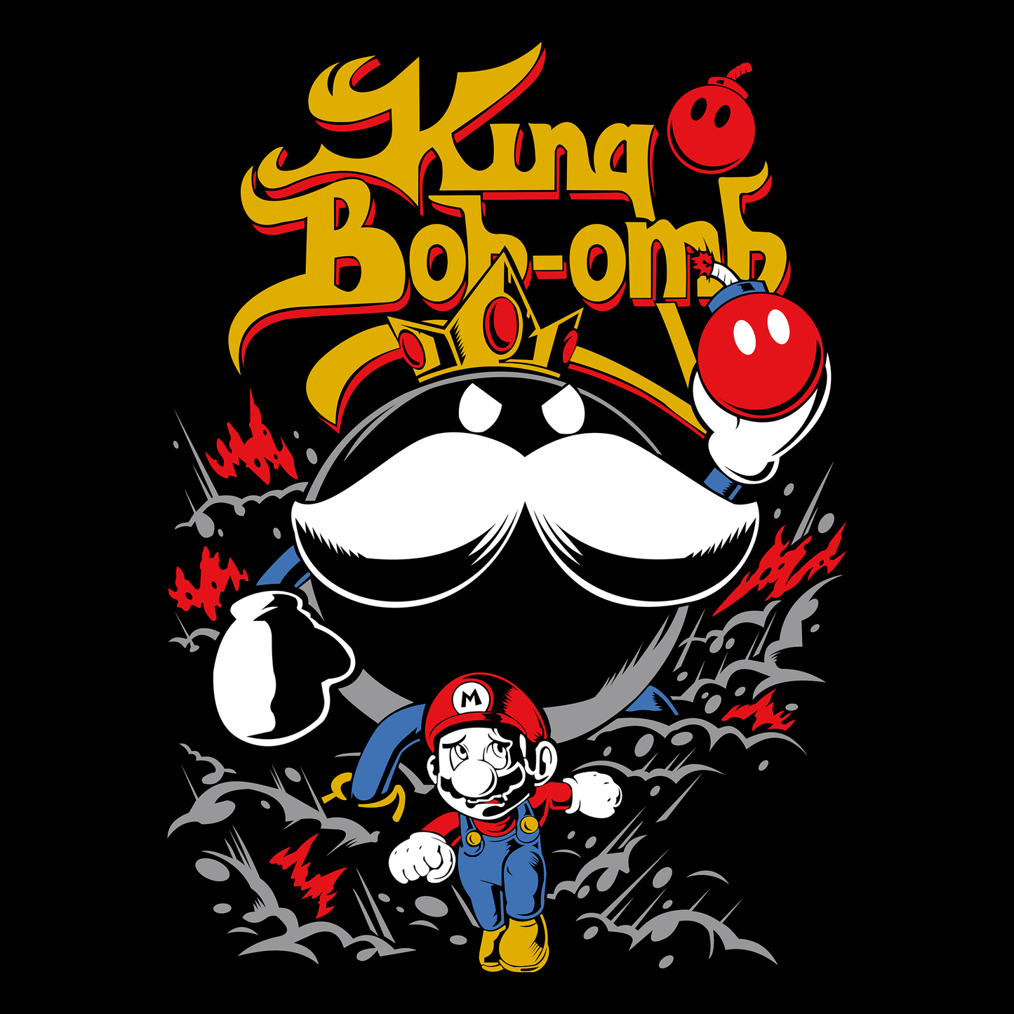 Super Mario Game Mousepad RG23 - Mousepad Warehouse