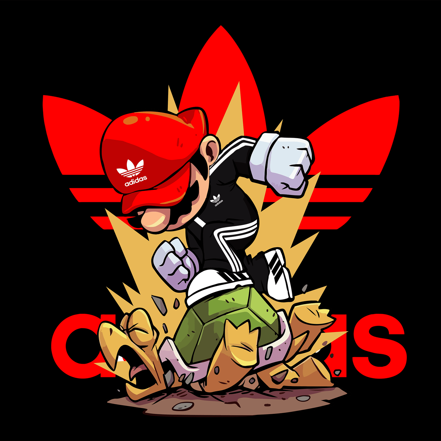 Super Mario Game Mousepad RG31 - Mousepad Warehouse