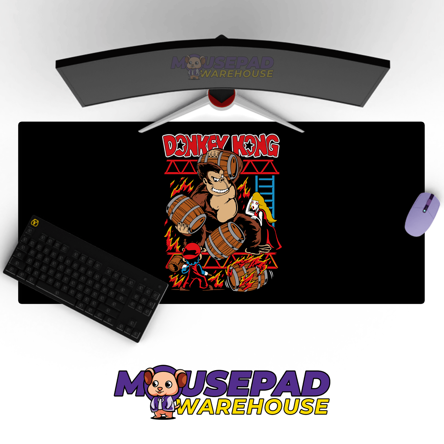 Super Mario Game Mousepad RG5 - Mousepad Warehouse