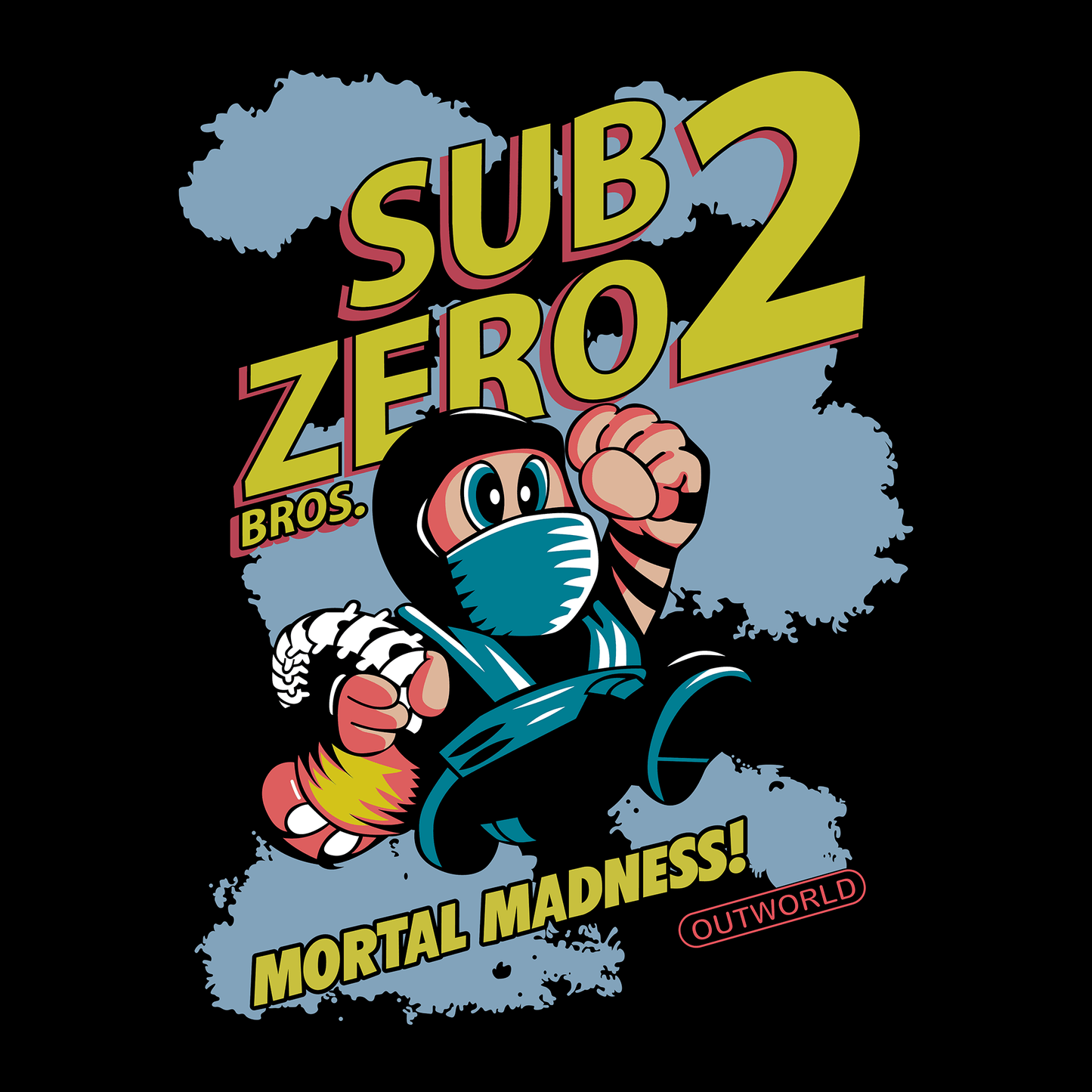 Super Mario Game Mousepad RG54 - Mousepad Warehouse