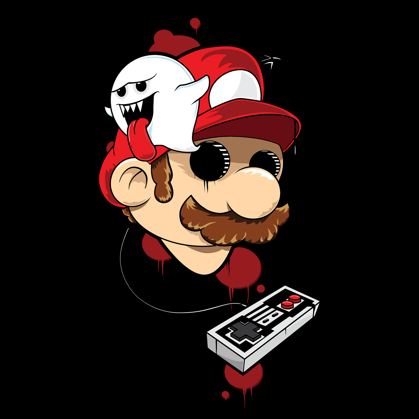 Super Mario Game Mousepad RG76 - Mousepad Warehouse