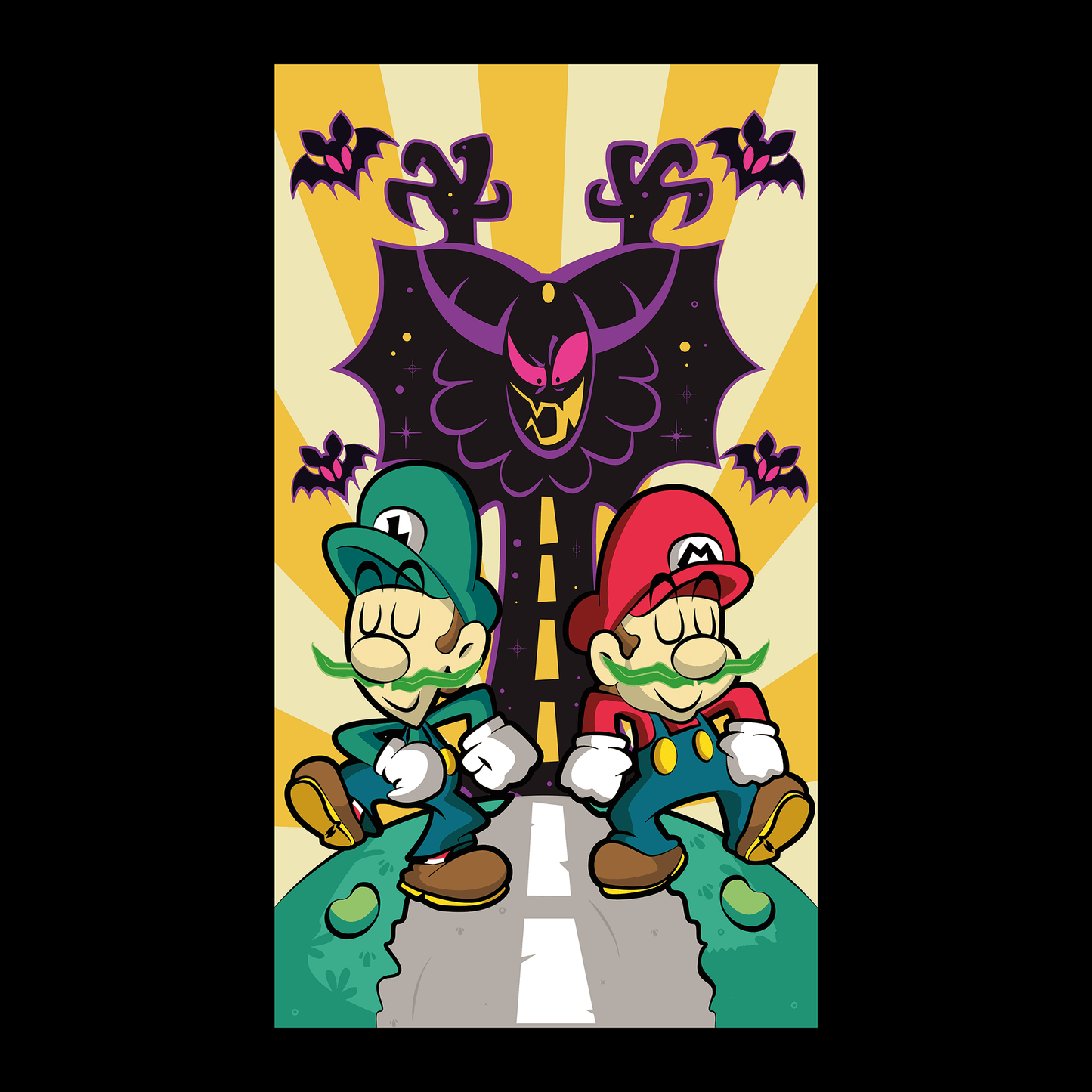 Super Mario Game Mousepad RG78 - Mousepad Warehouse