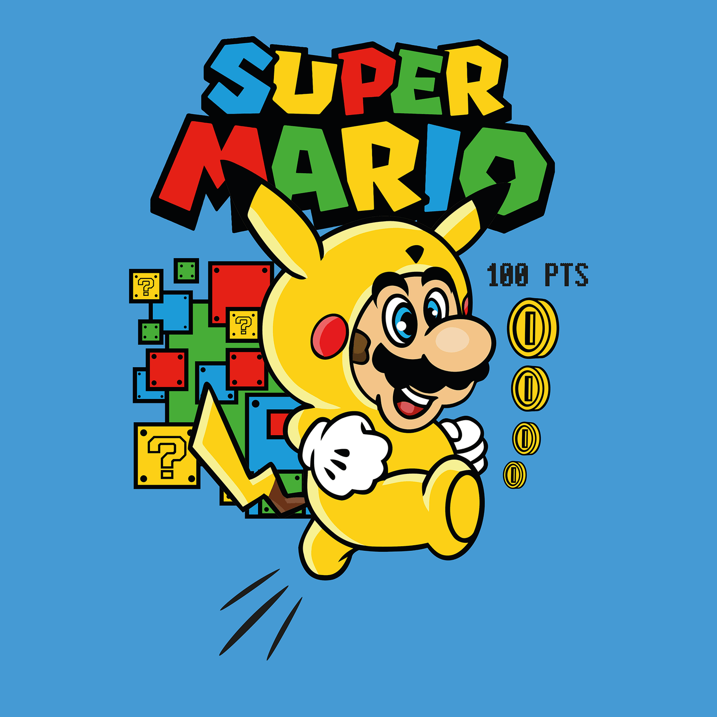 Super Mario Game Mousepad SM1026 - Mousepad Warehouse