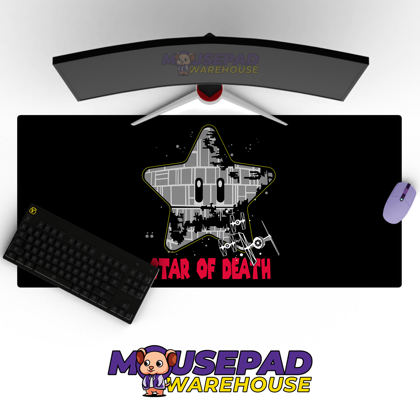 Super Mario Game Mousepad SM1060 - Mousepad Warehouse