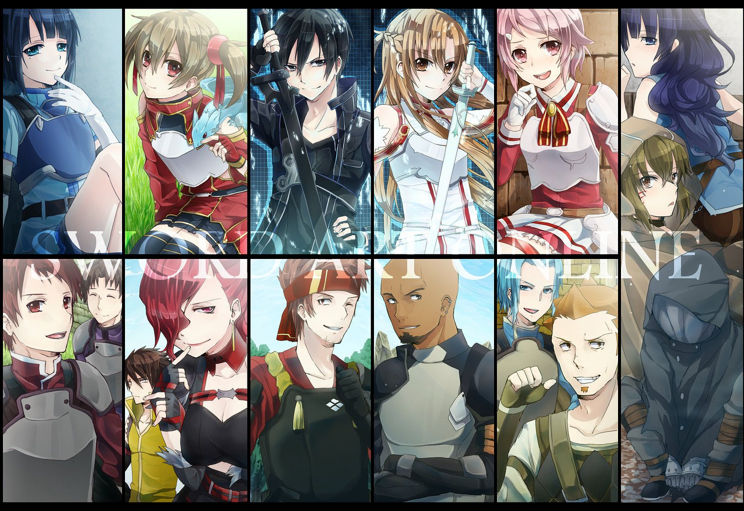 Sword Art Online Anime Mousepad 299405 - Mousepad Warehouse