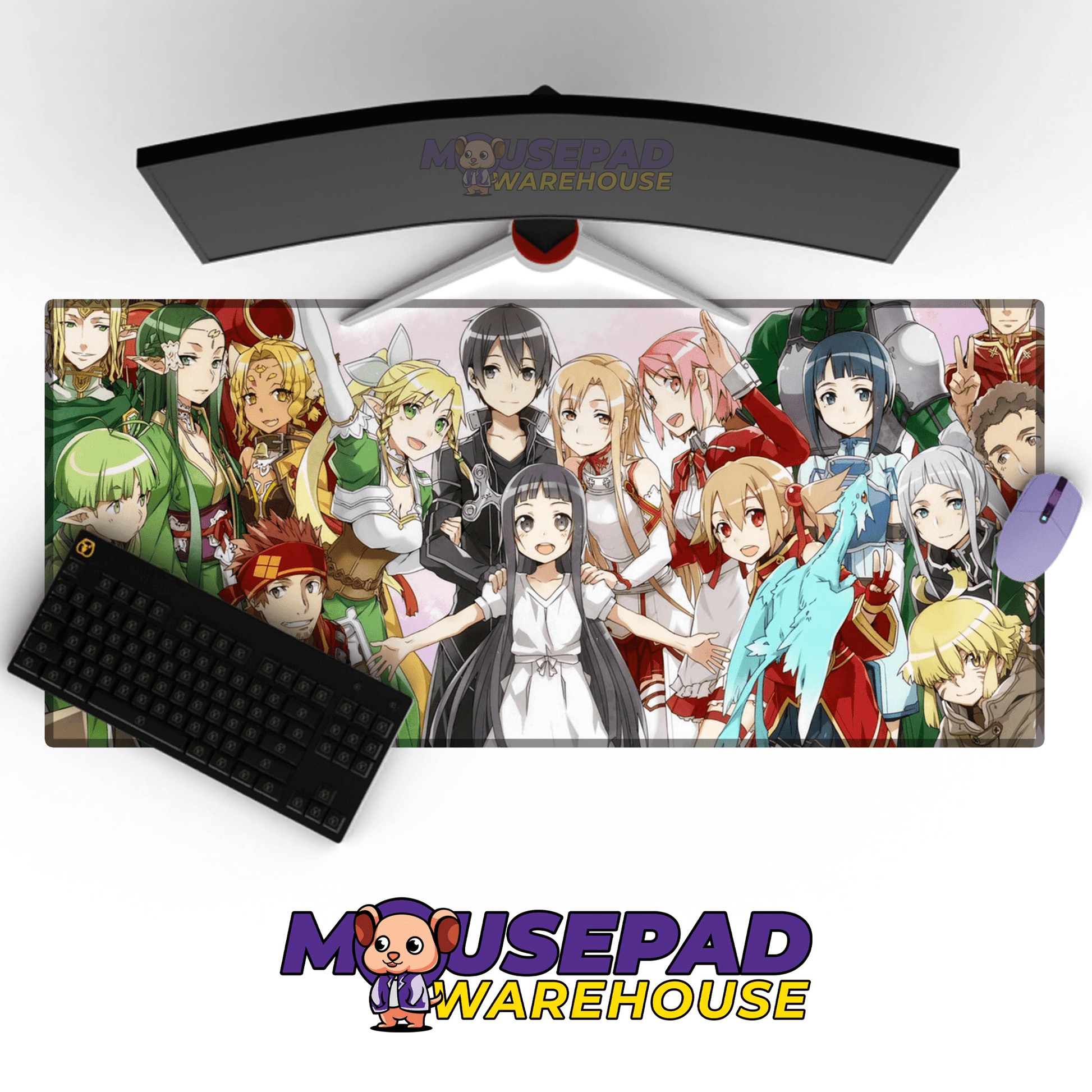 Sword Art Online Anime Mousepad 336739 - Mousepad Warehouse