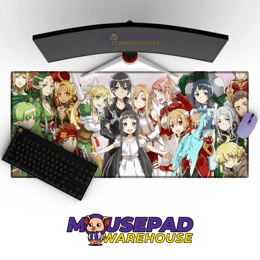 Sword Art Online Anime Mousepad 336739 - Mousepad Warehouse