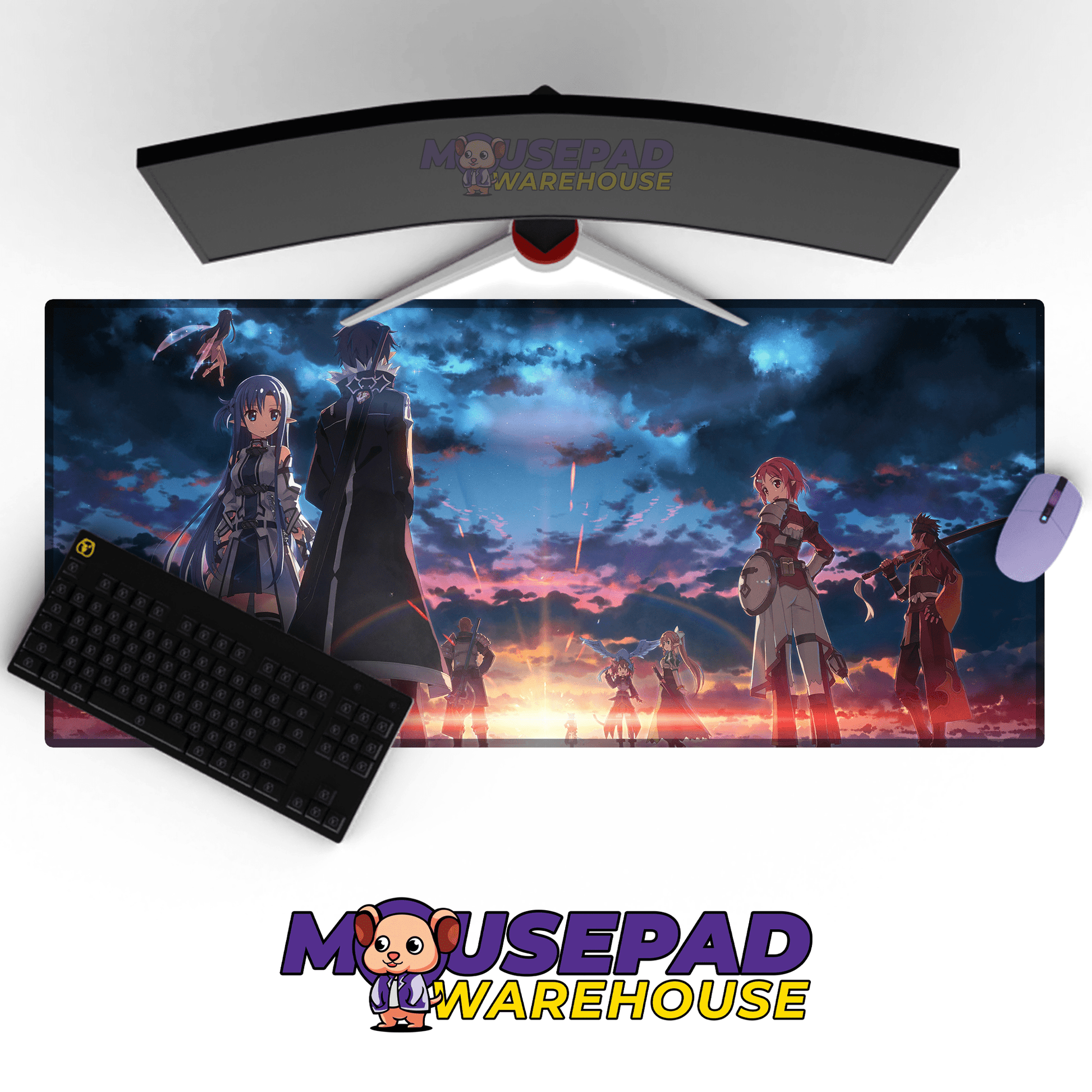 Sword Art Online Anime Mousepad 640956 - Mousepad Warehouse