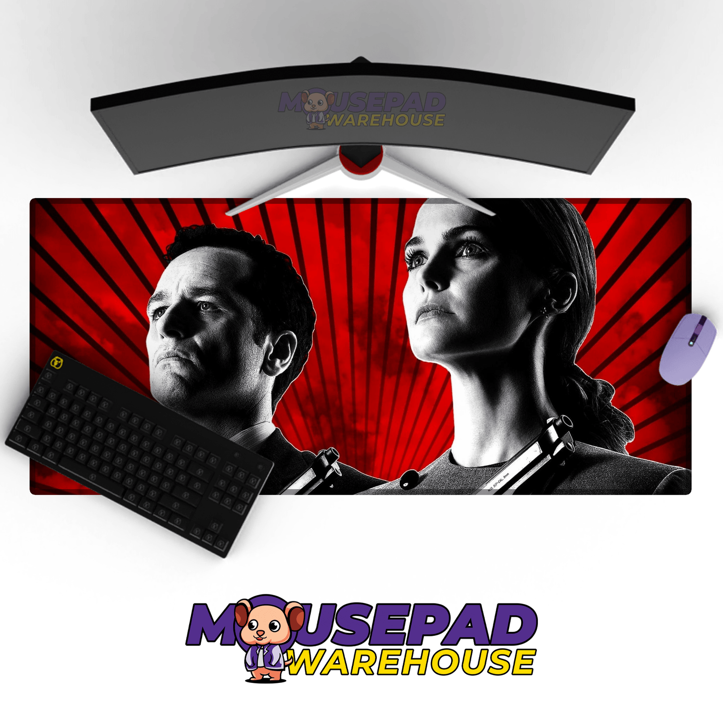 The Americans TV Show Mousepad 1160695 - Mousepad Warehouse